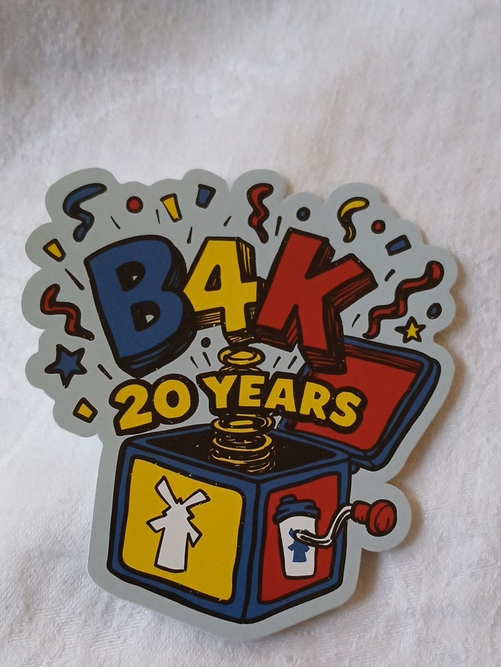 Dutch Bros Buck 4 Kids Sticker September 2026 New